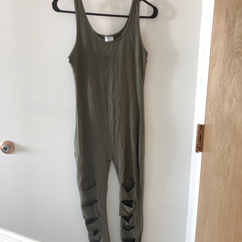 Olive Green Body Suit